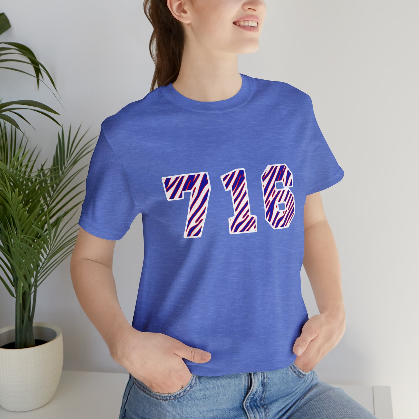 716 Buffalo Bills Zubaz Print T-Shirt