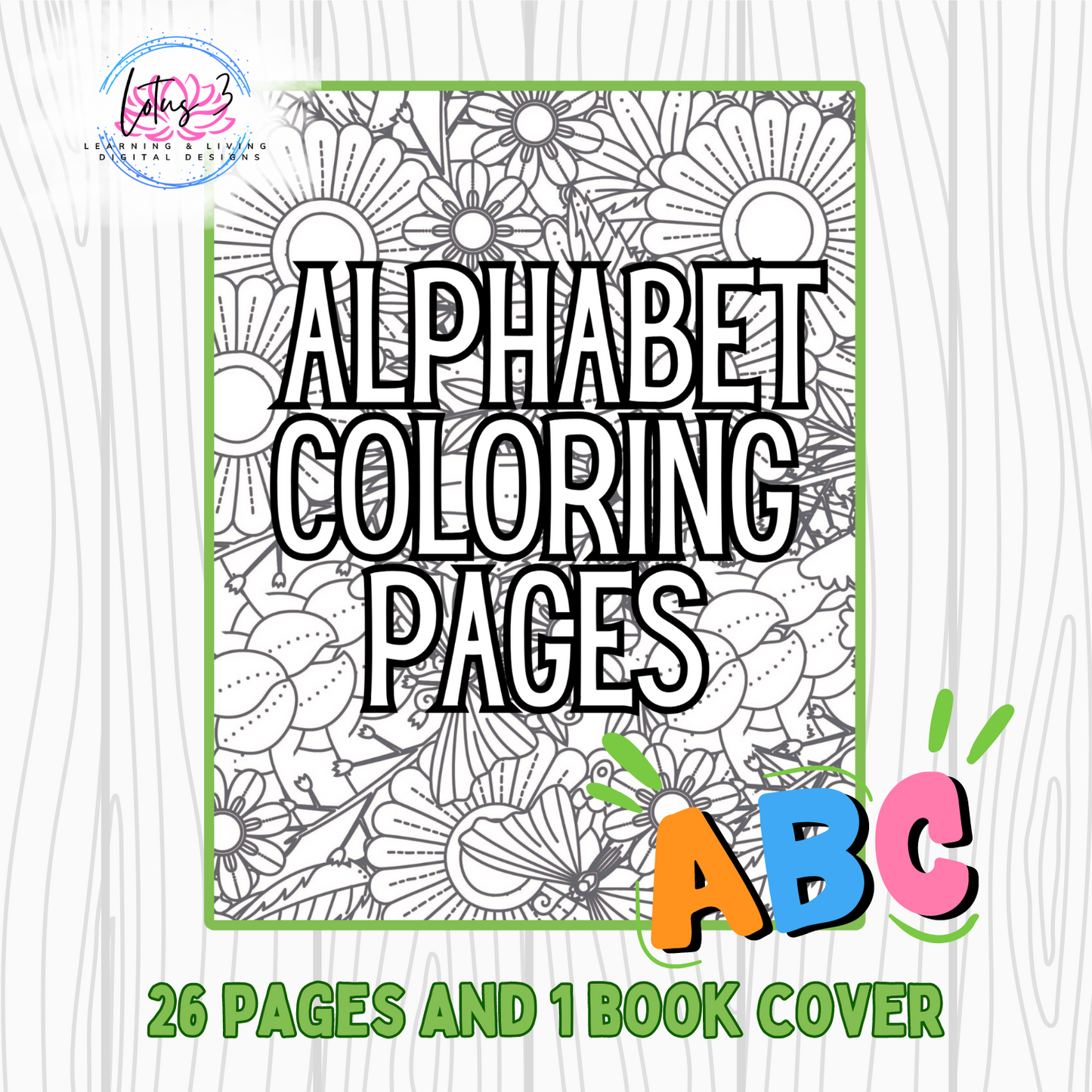 Alphabet Coloring Book