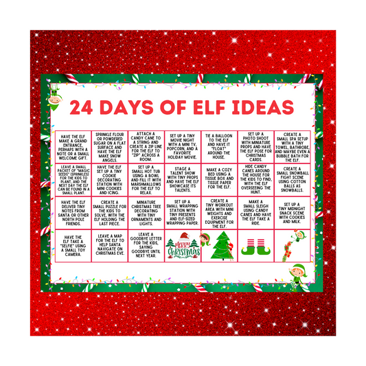24 Days of Elf Ideas