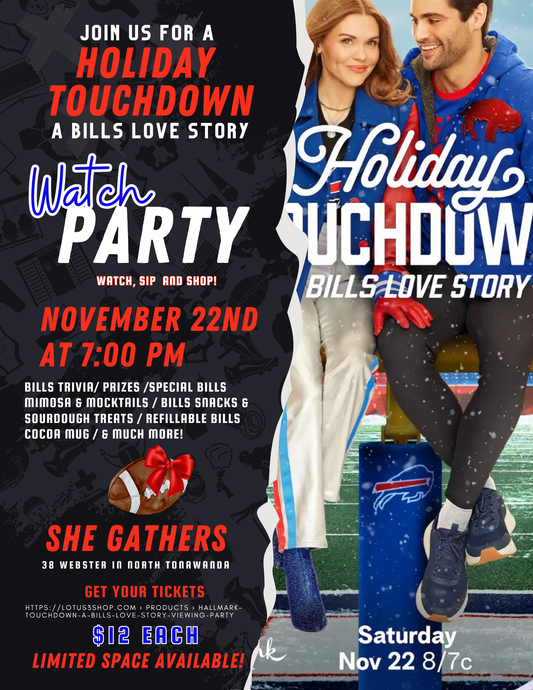 💙❤️🏈Hallmark Touchdown ~ A Bills Love Story Viewing Party