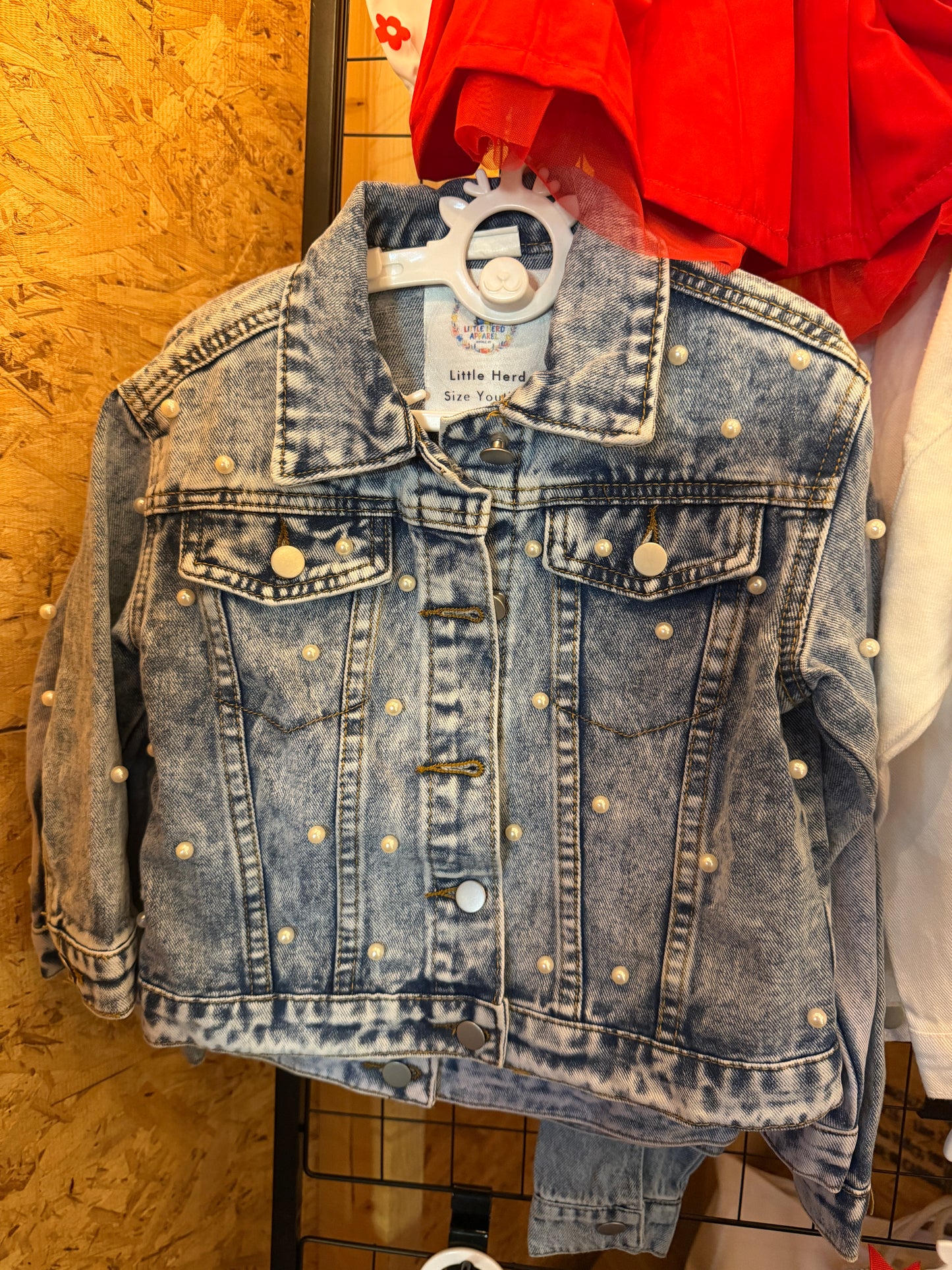 Mafia Born and Raised Youth Buffalo Inspired Jean Jacket