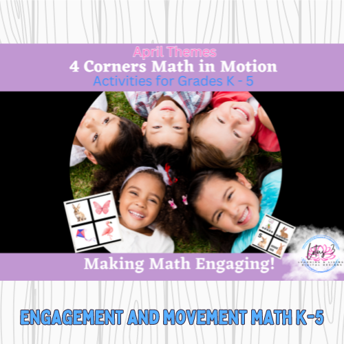 Four Corners Math in Motion ~ April