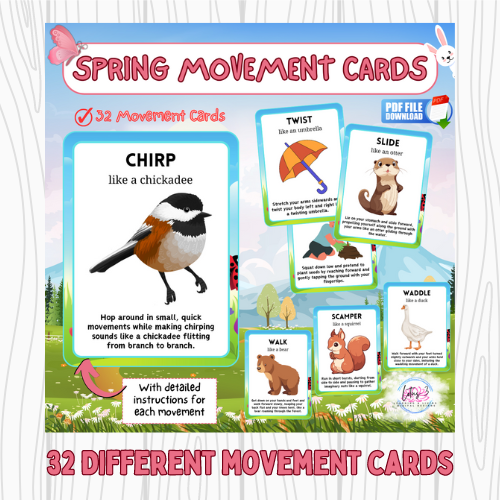 Spring Movement Cards