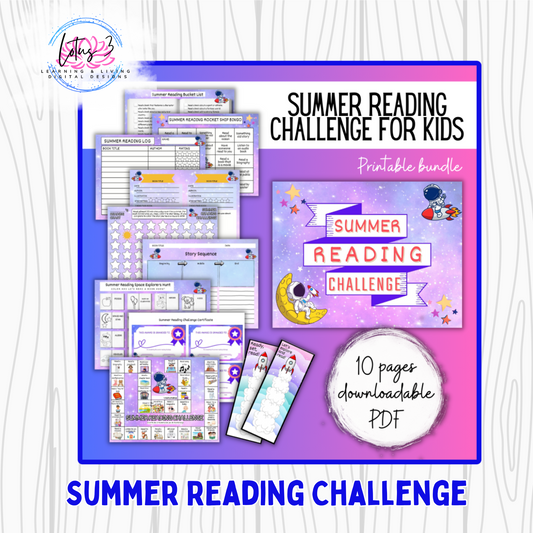 Summer Reading Challenge _ Space Theme