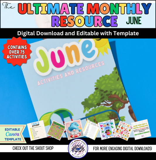 June Resources Packet (DIGITAL DOWNLOAD)