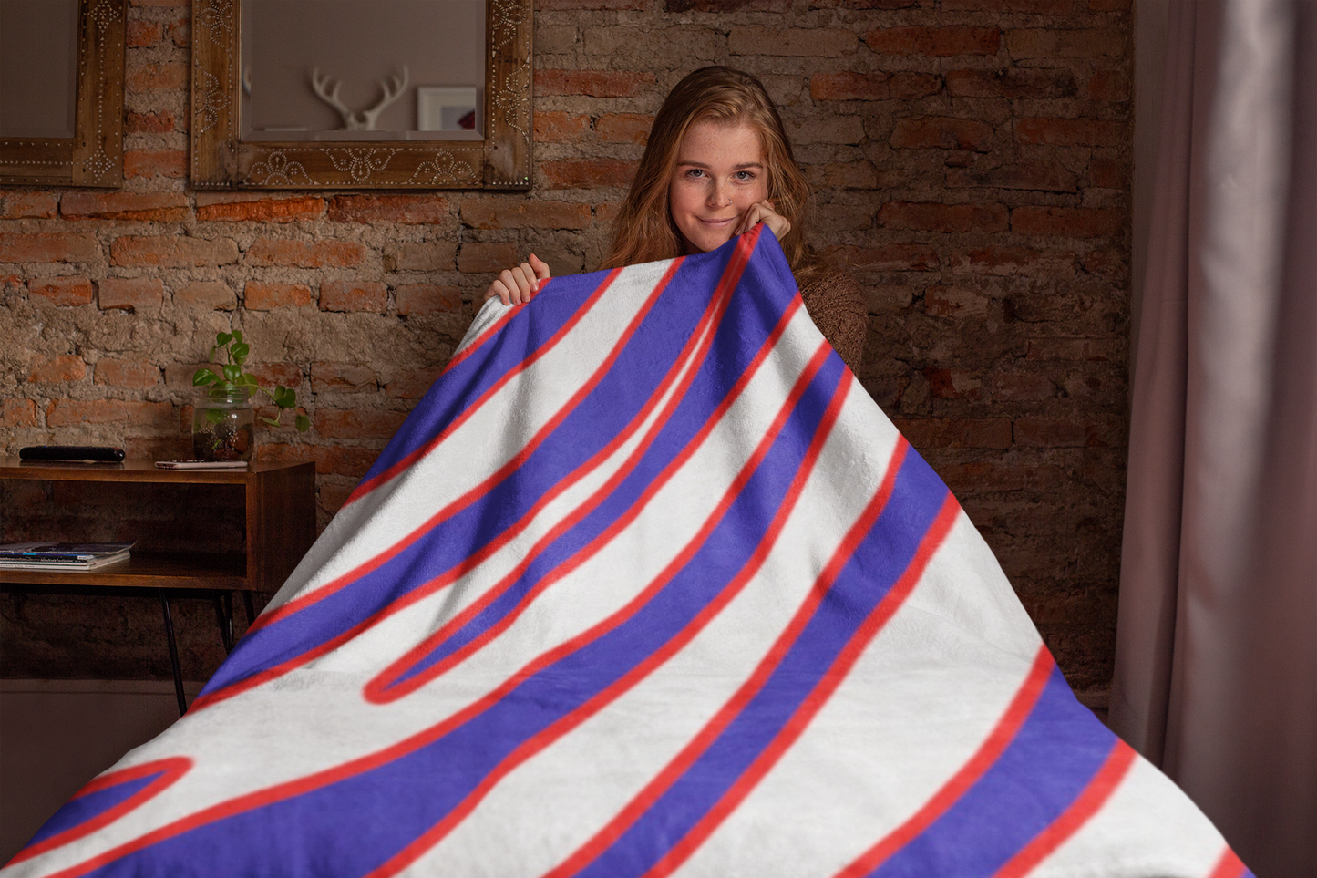 Zubaz Velveteen Plush Blanket