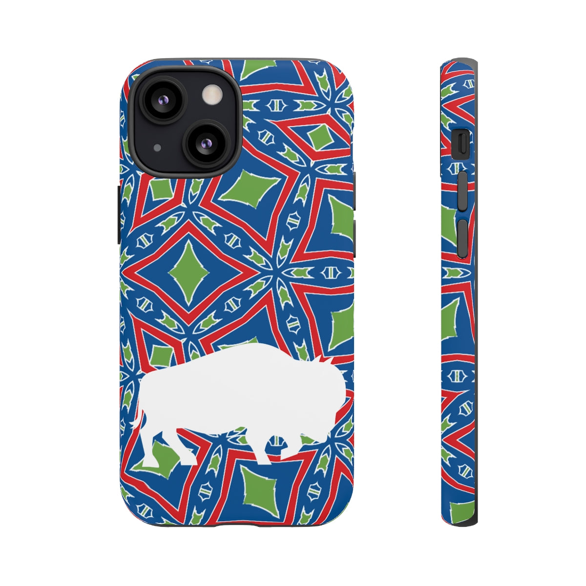 Have You Herd? Buffalo Logo Mash Up Design Tough Phone Cases