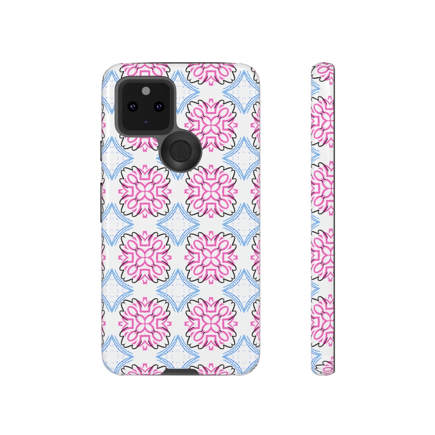 Lotus Living Mash Up Design Tough Phone Case