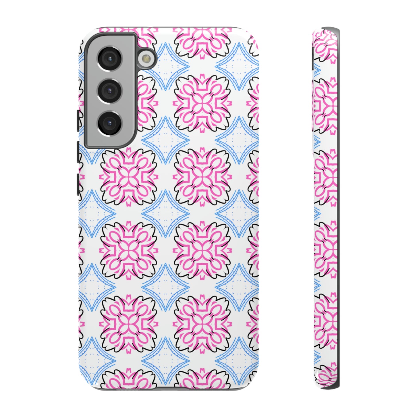 Lotus Living Mash Up Design Tough Phone Case