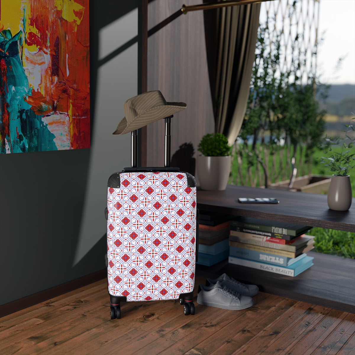 Home of the Herd Mash Up Design Suitcases