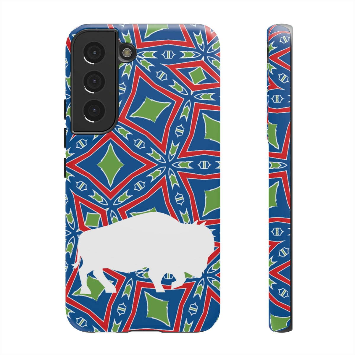 Have You Herd? Buffalo Logo Mash Up Design Tough Phone Cases