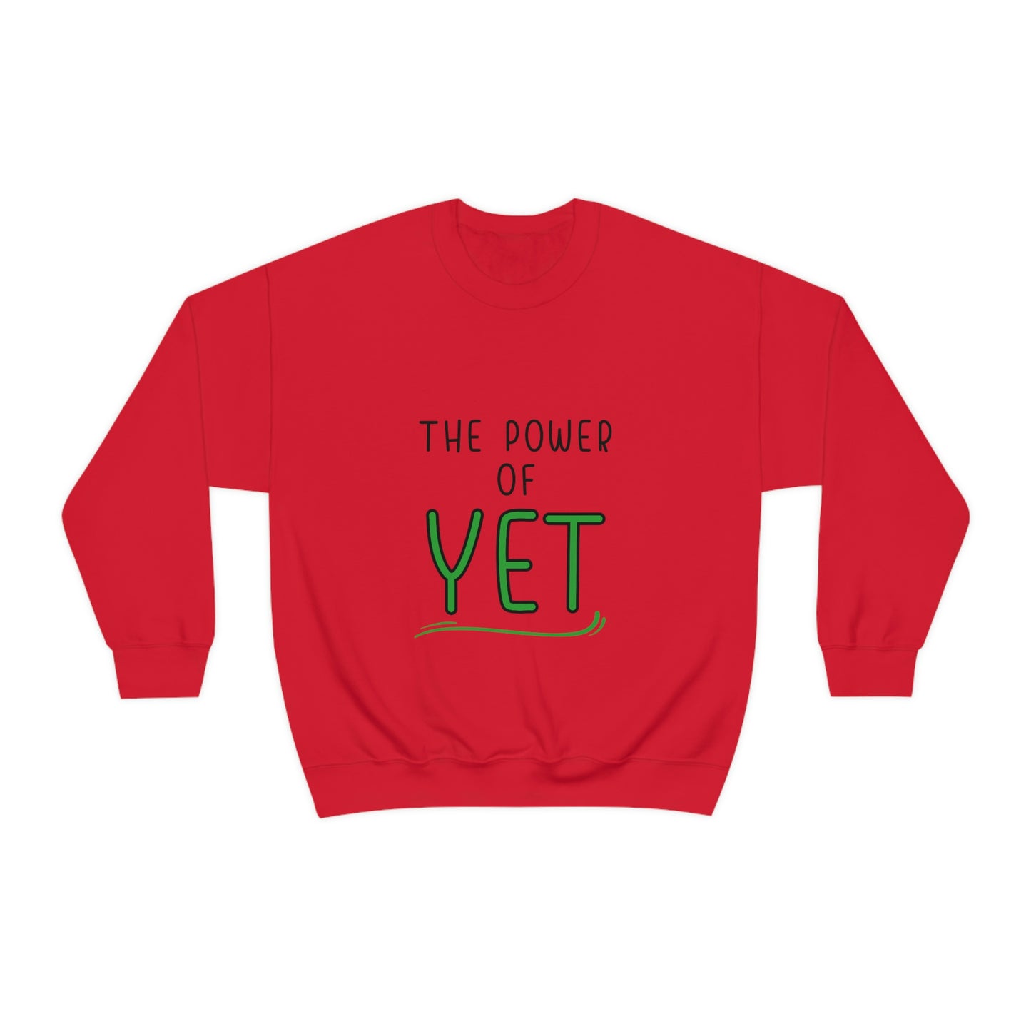 The Power of YET Unisex Heavy Blend™ Crewneck Sweatshirt v3