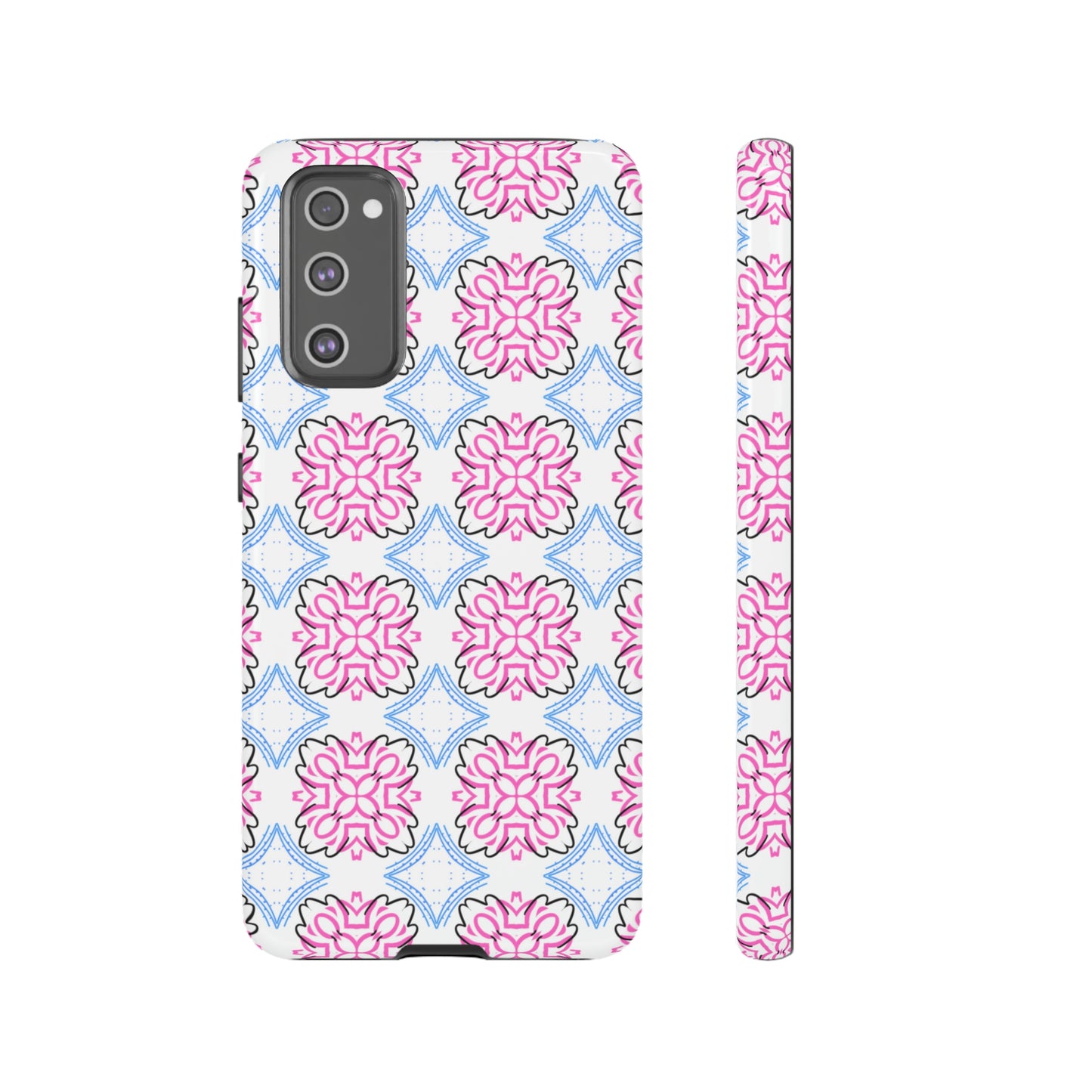 Lotus Living Mash Up Design Tough Phone Case