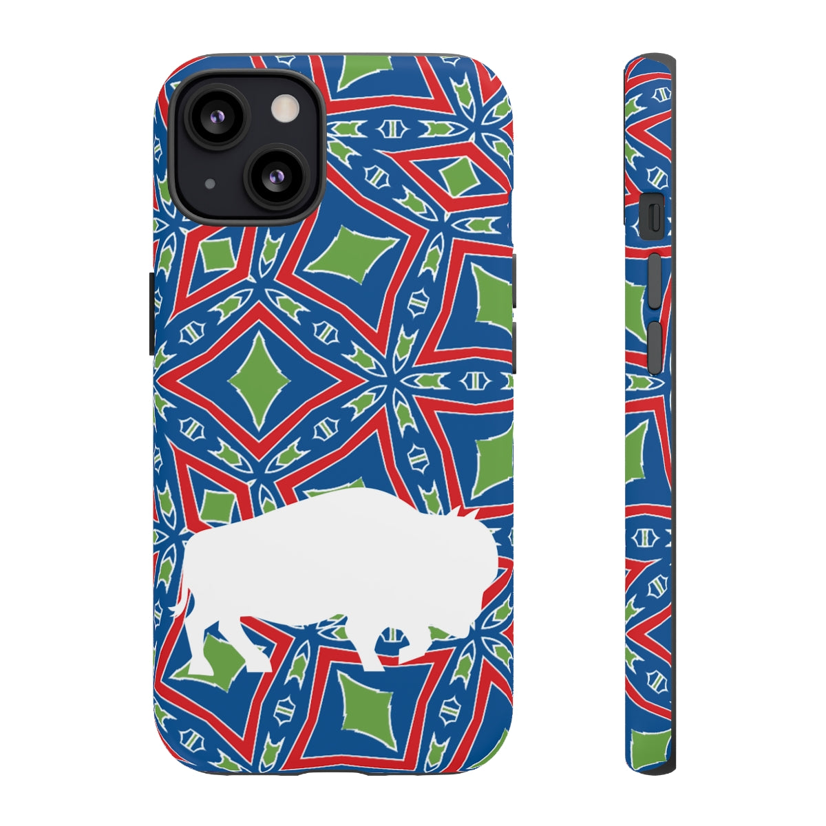 Have You Herd? Buffalo Logo Mash Up Design Tough Phone Cases