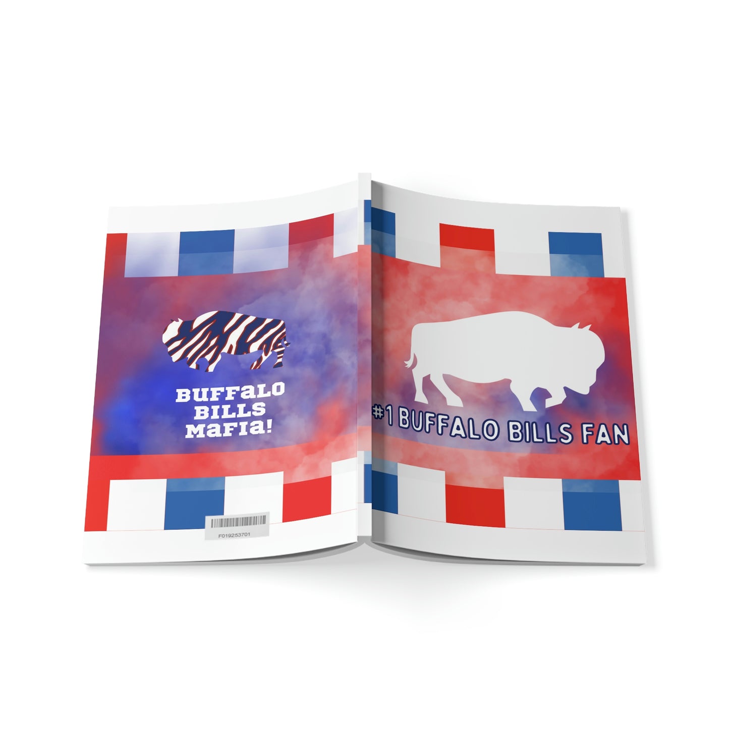 Buffalo Bills Softcover 6" x 9" Notebook