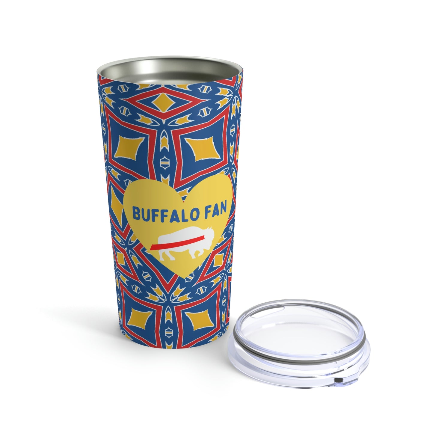 Buffalo Fan Mash Up  Tumbler 20oz