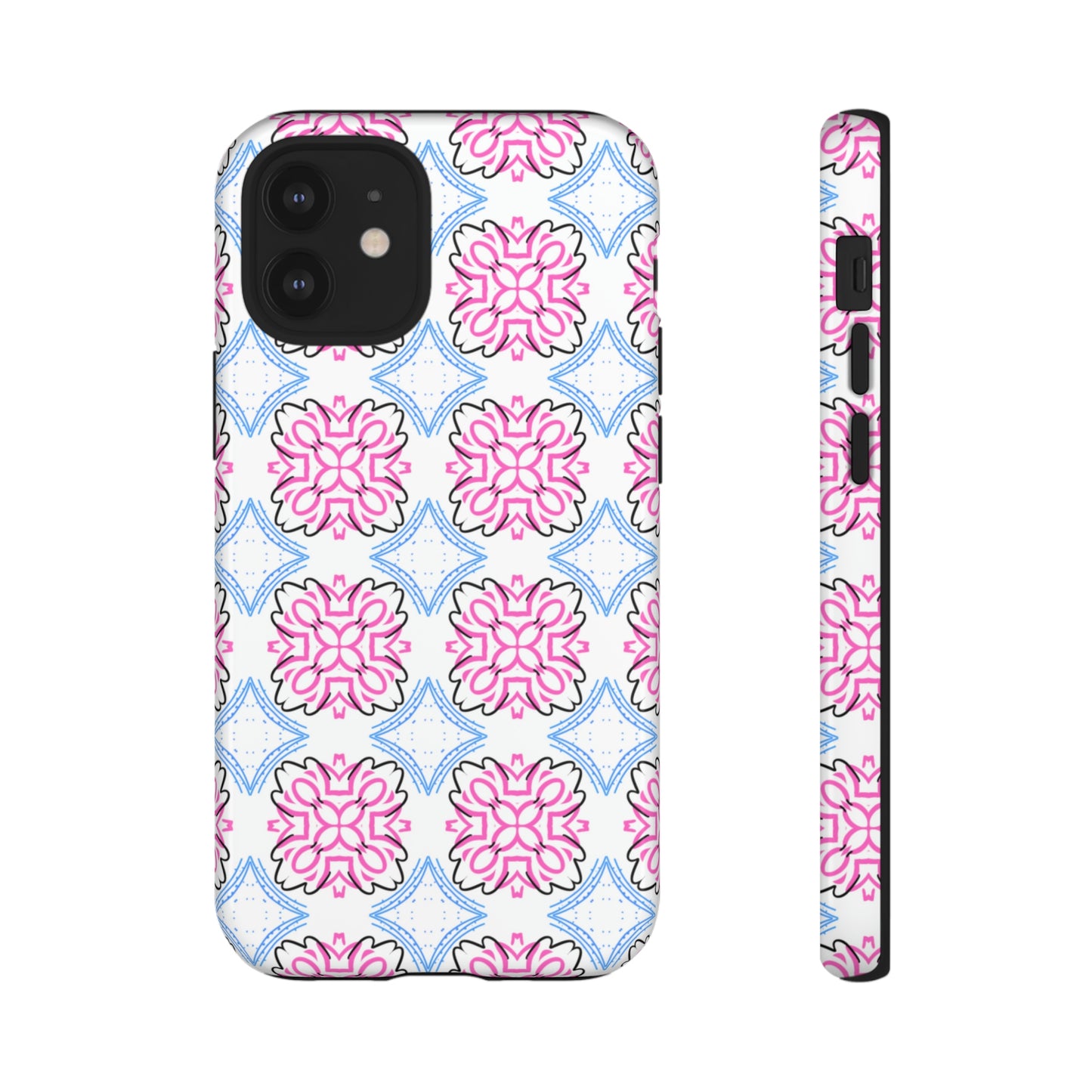 Lotus Living Mash Up Design Tough Phone Case