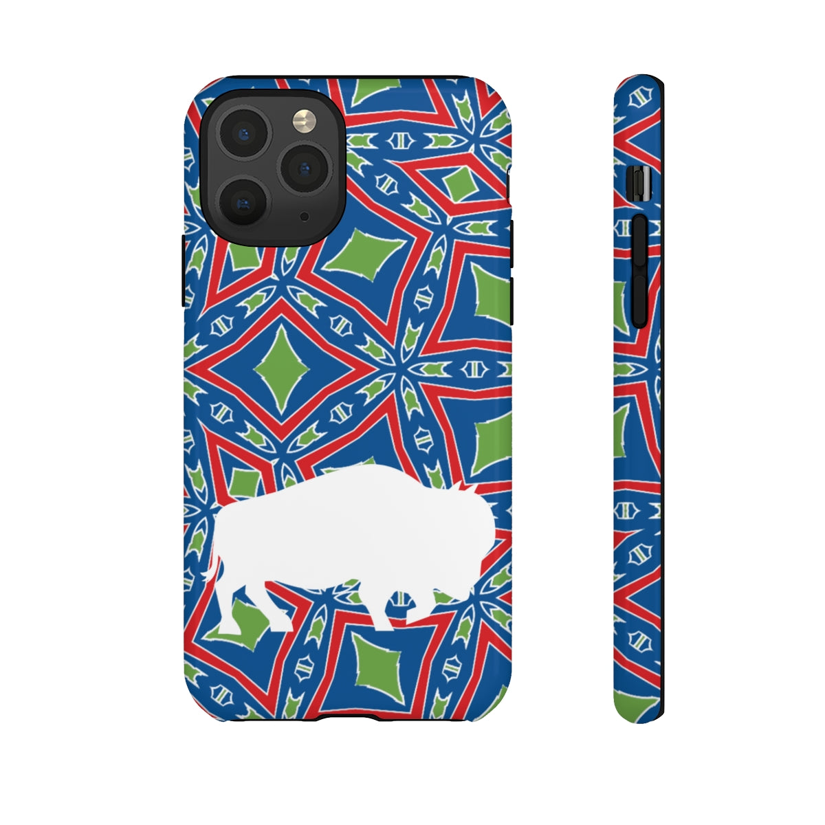 Have You Herd? Buffalo Logo Mash Up Design Tough Phone Cases