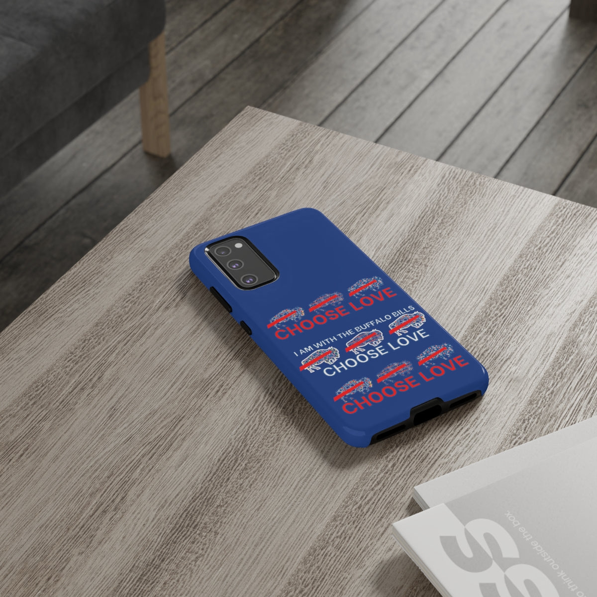 Choose Love Buffalo Bills Tough Phone Cases