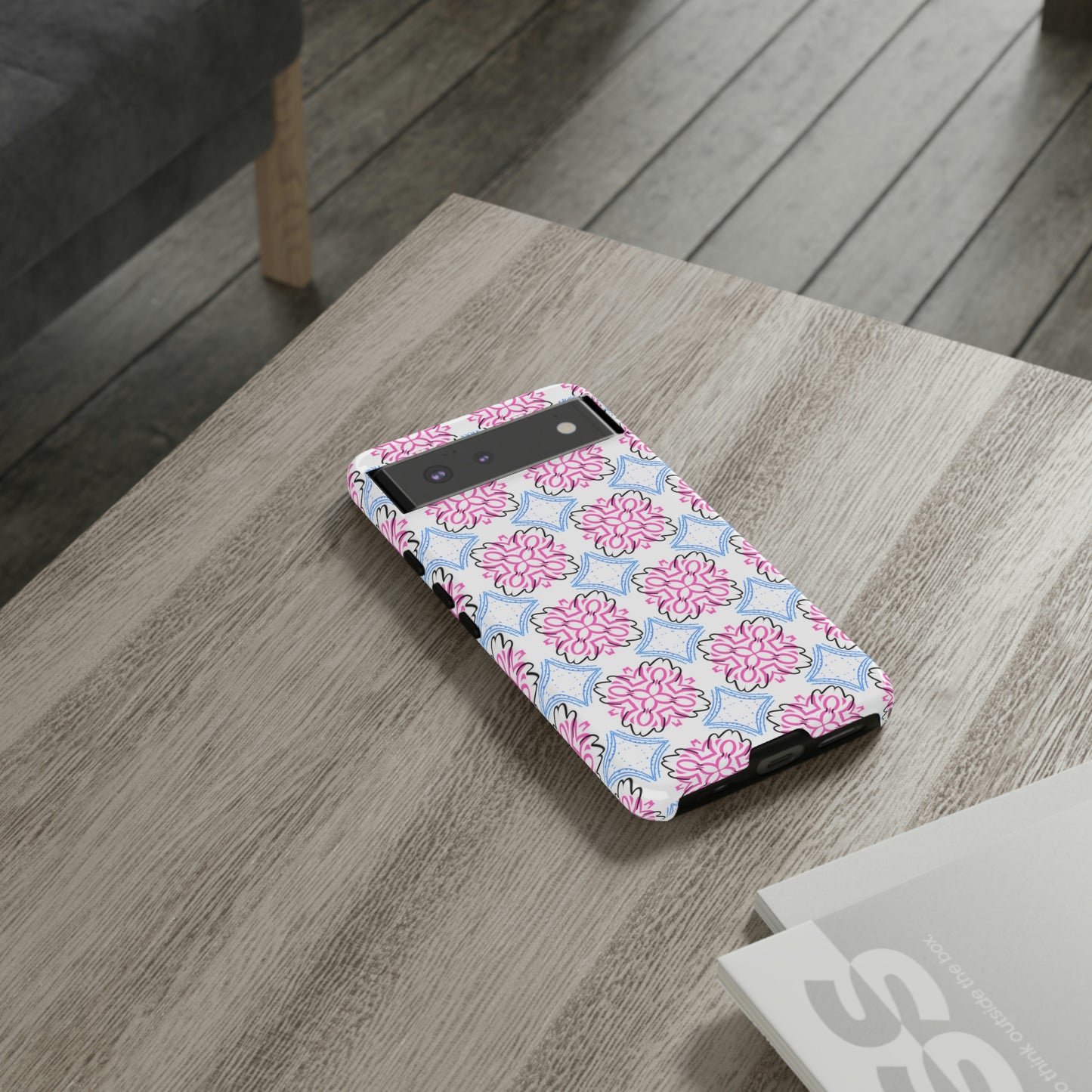 Lotus Living Mash Up Design Tough Phone Case