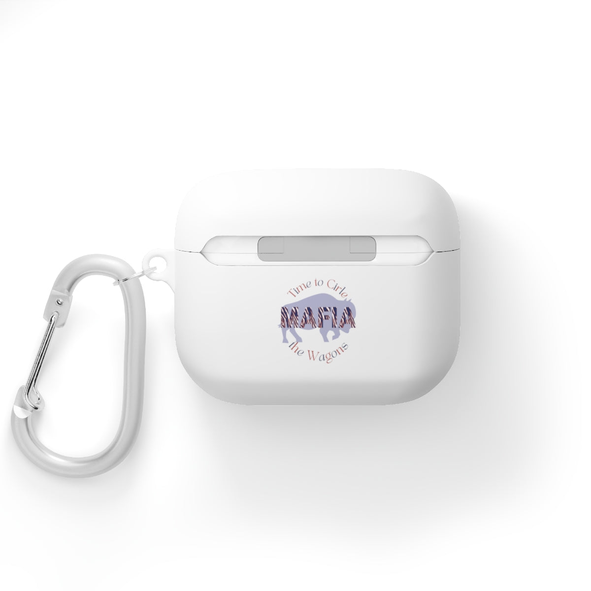 BUFFalove "Circle the Wagons" AirPods and AirPods Pro Case Cover