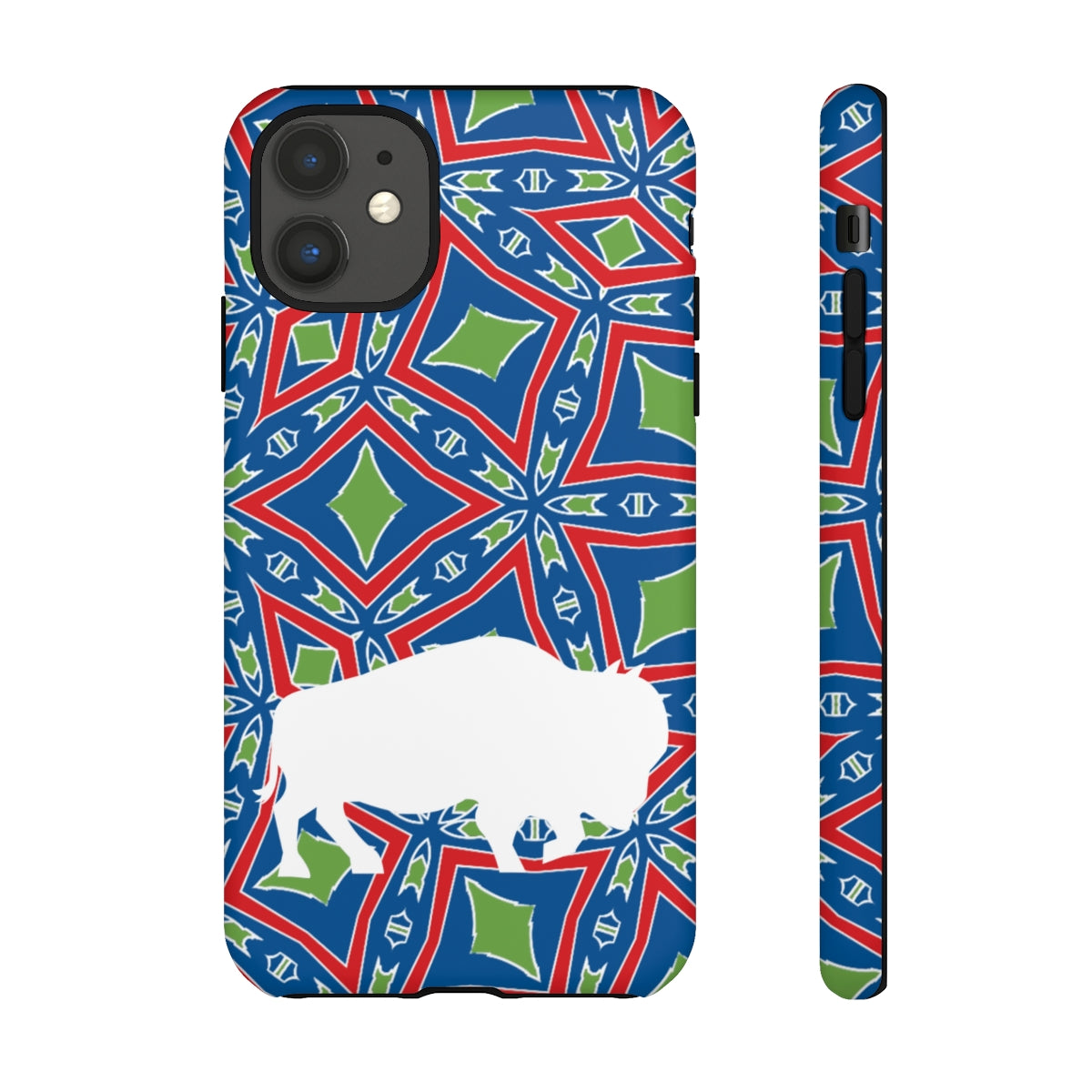 Have You Herd? Buffalo Logo Mash Up Design Tough Phone Cases