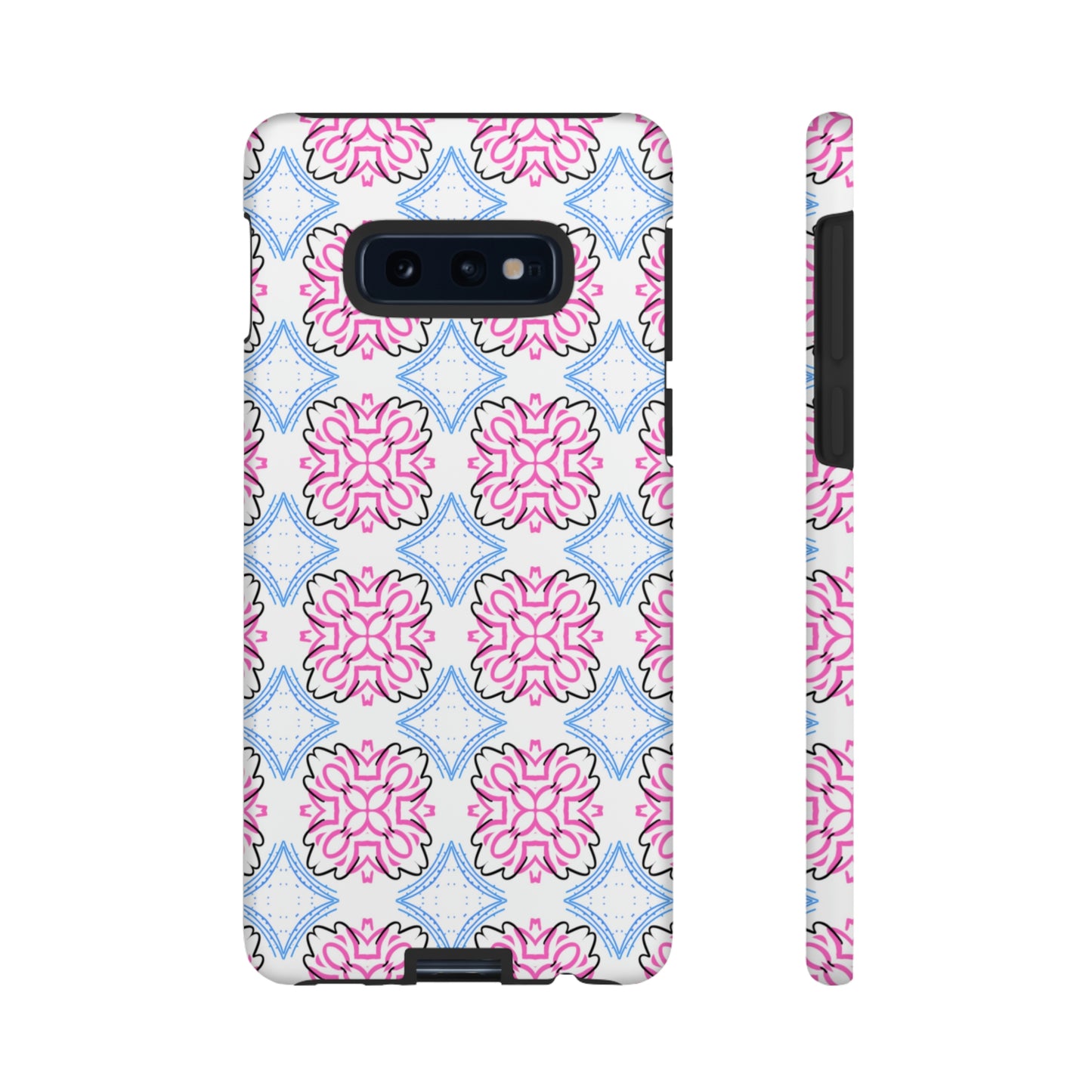 Lotus Living Mash Up Design Tough Phone Case