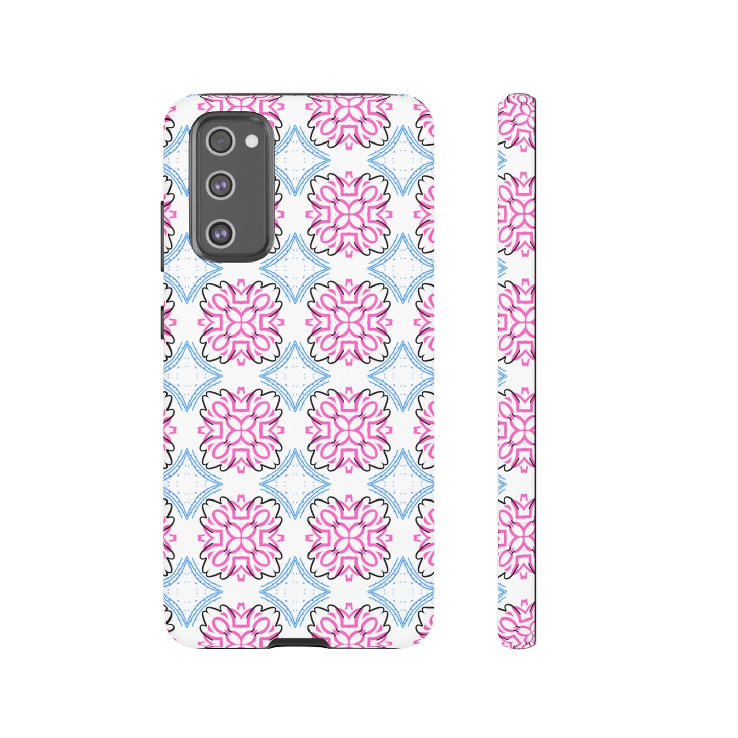 Lotus Living Mash Up Design Tough Phone Case