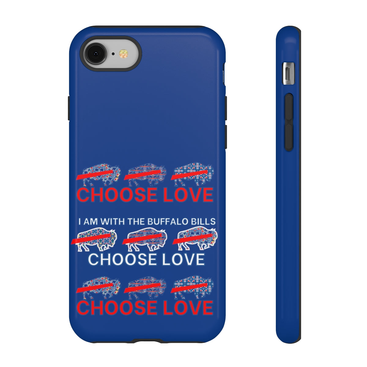 Choose Love Buffalo Bills Tough Phone Cases