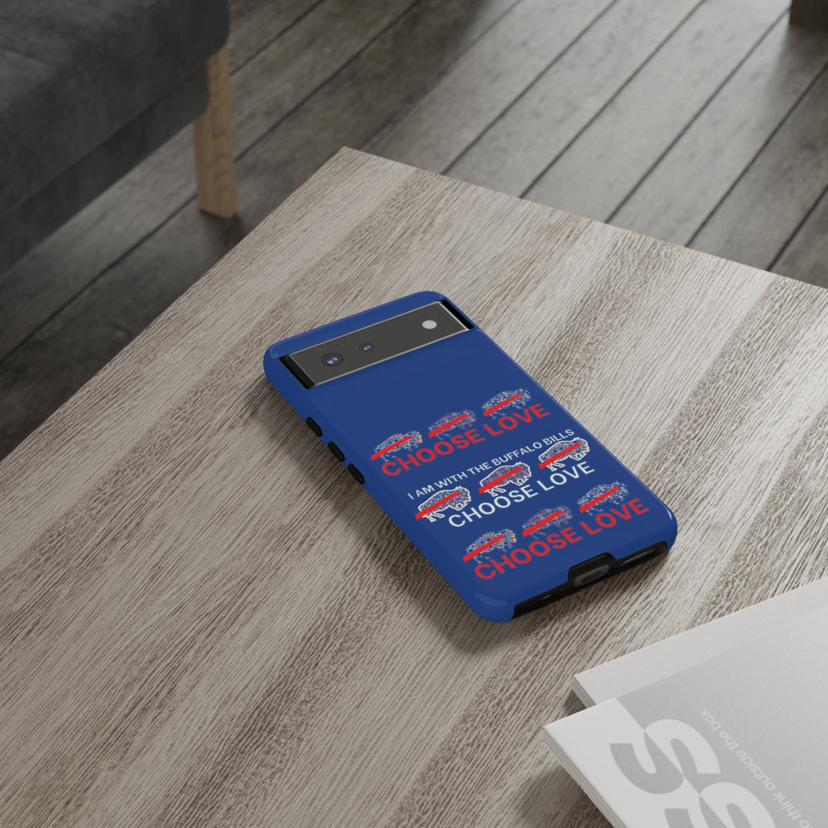 Choose Love Buffalo Bills Tough Phone Cases