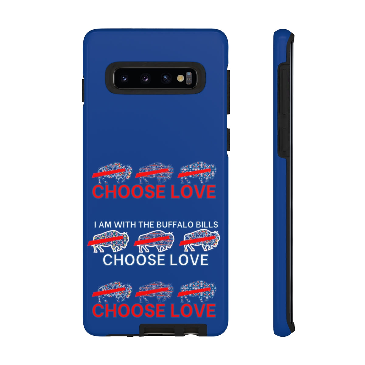 Choose Love Buffalo Bills Tough Phone Cases