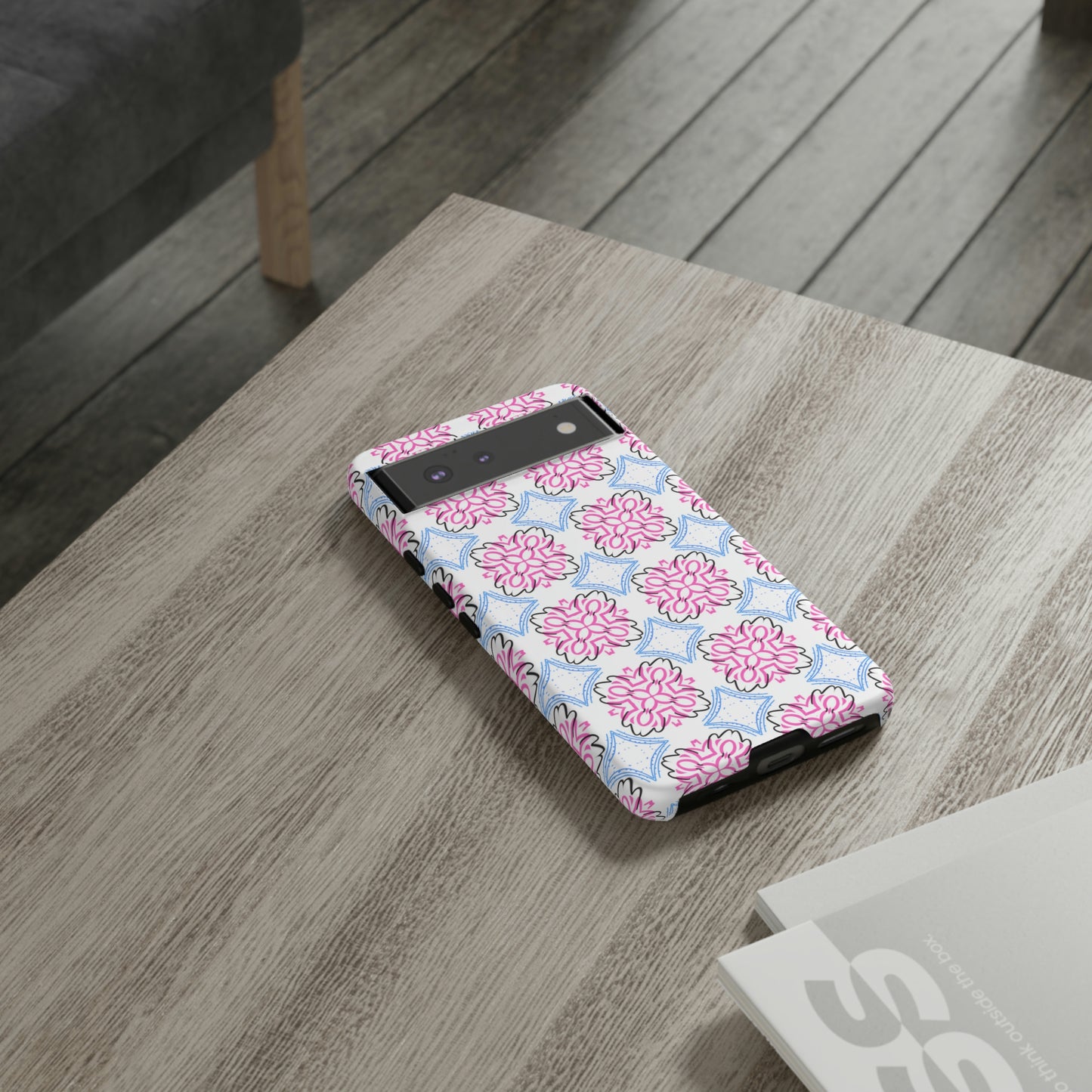 Lotus Living Mash Up Design Tough Phone Case