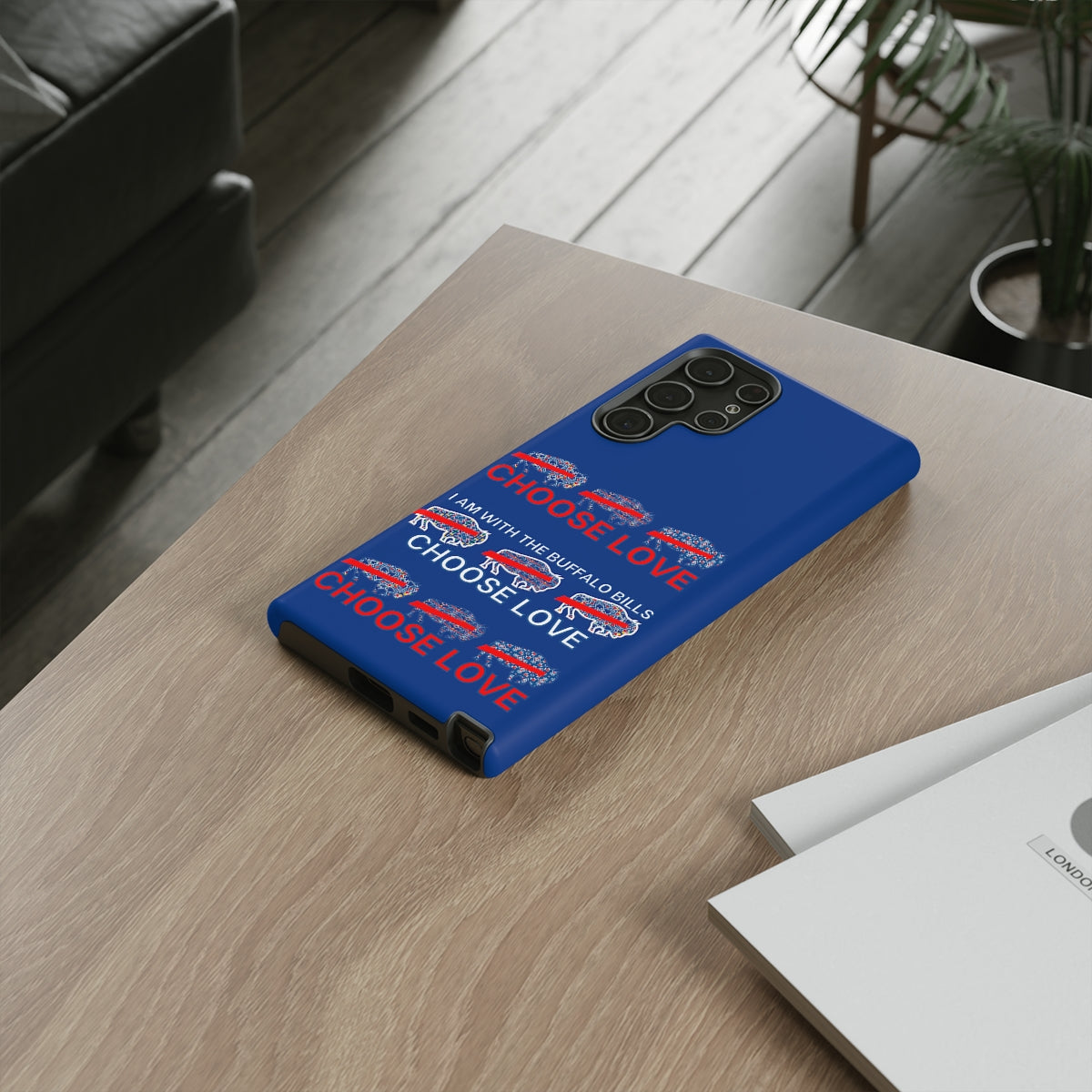 Choose Love Buffalo Bills Tough Phone Cases