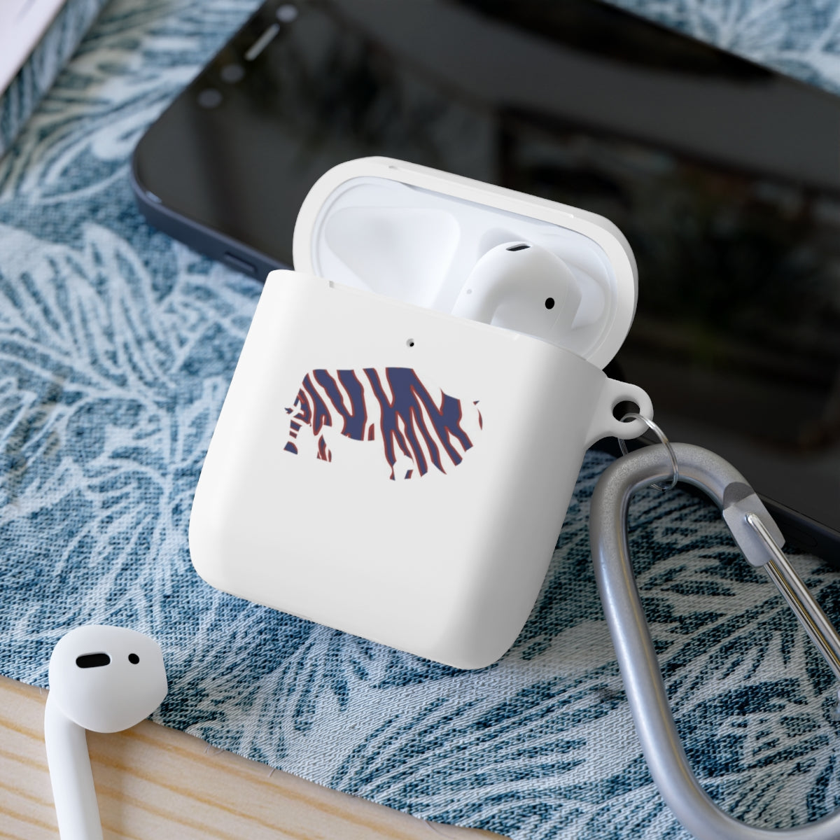 BUFFalove "Circle the Wagons" AirPods and AirPods Pro Case Cover