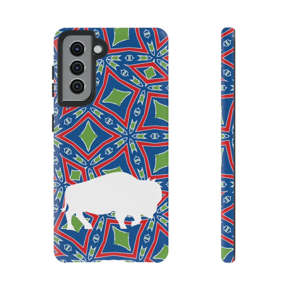 Have You Herd? Buffalo Logo Mash Up Design Tough Phone Cases