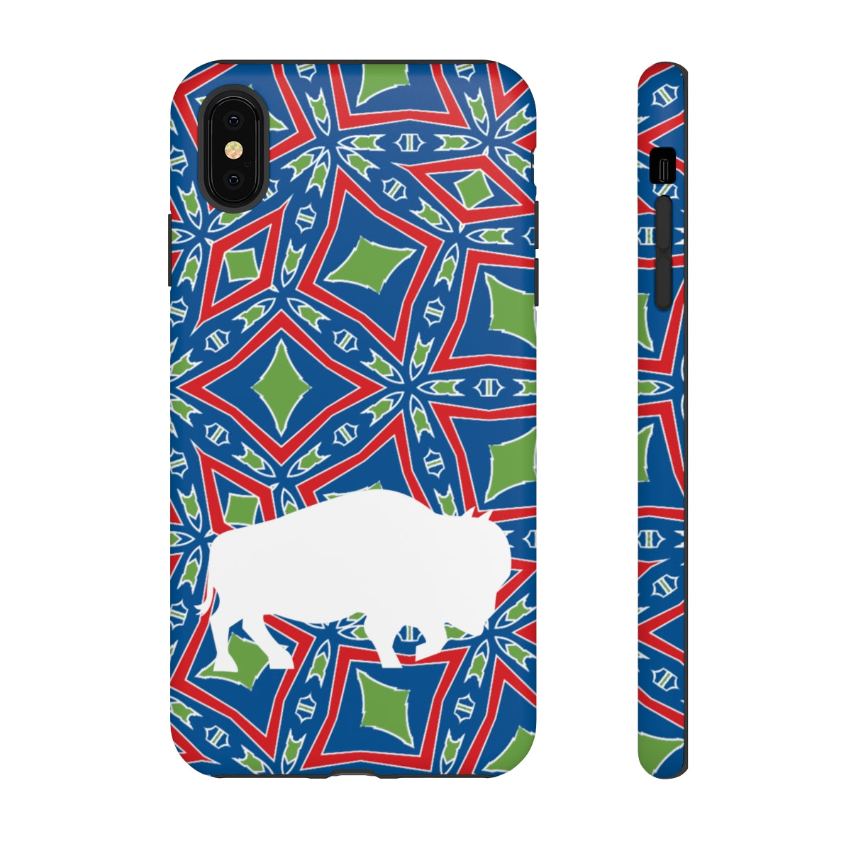 Have You Herd? Buffalo Logo Mash Up Design Tough Phone Cases