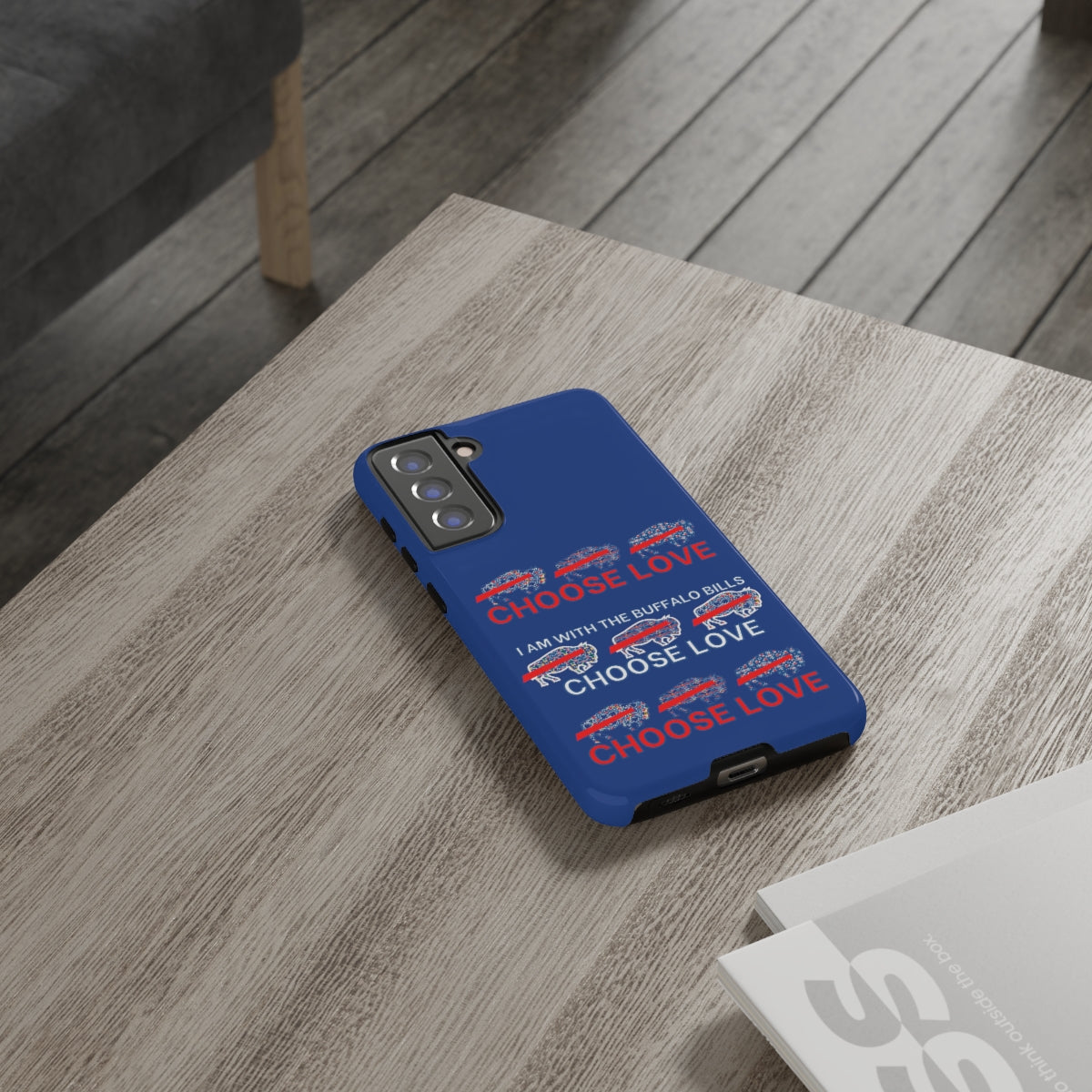 Choose Love Buffalo Bills Tough Phone Cases