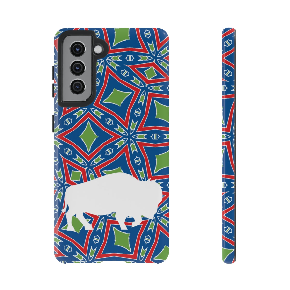 Have You Herd? Buffalo Logo Mash Up Design Tough Phone Cases