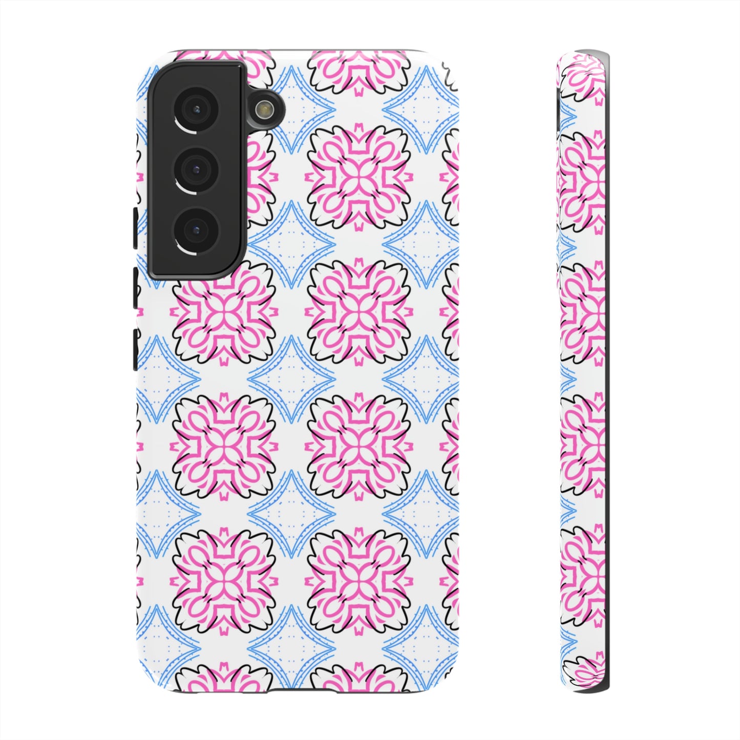 Lotus Living Mash Up Design Tough Phone Case