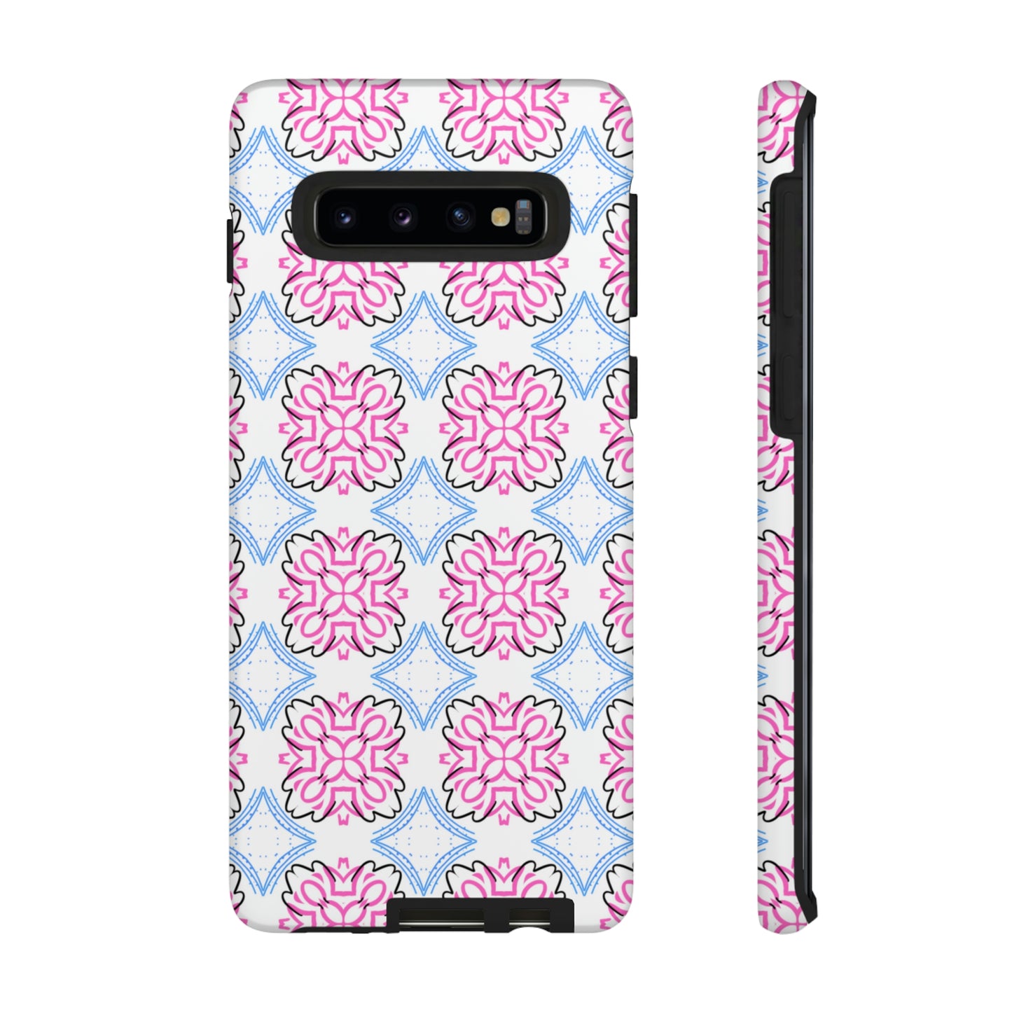 Lotus Living Mash Up Design Tough Phone Case