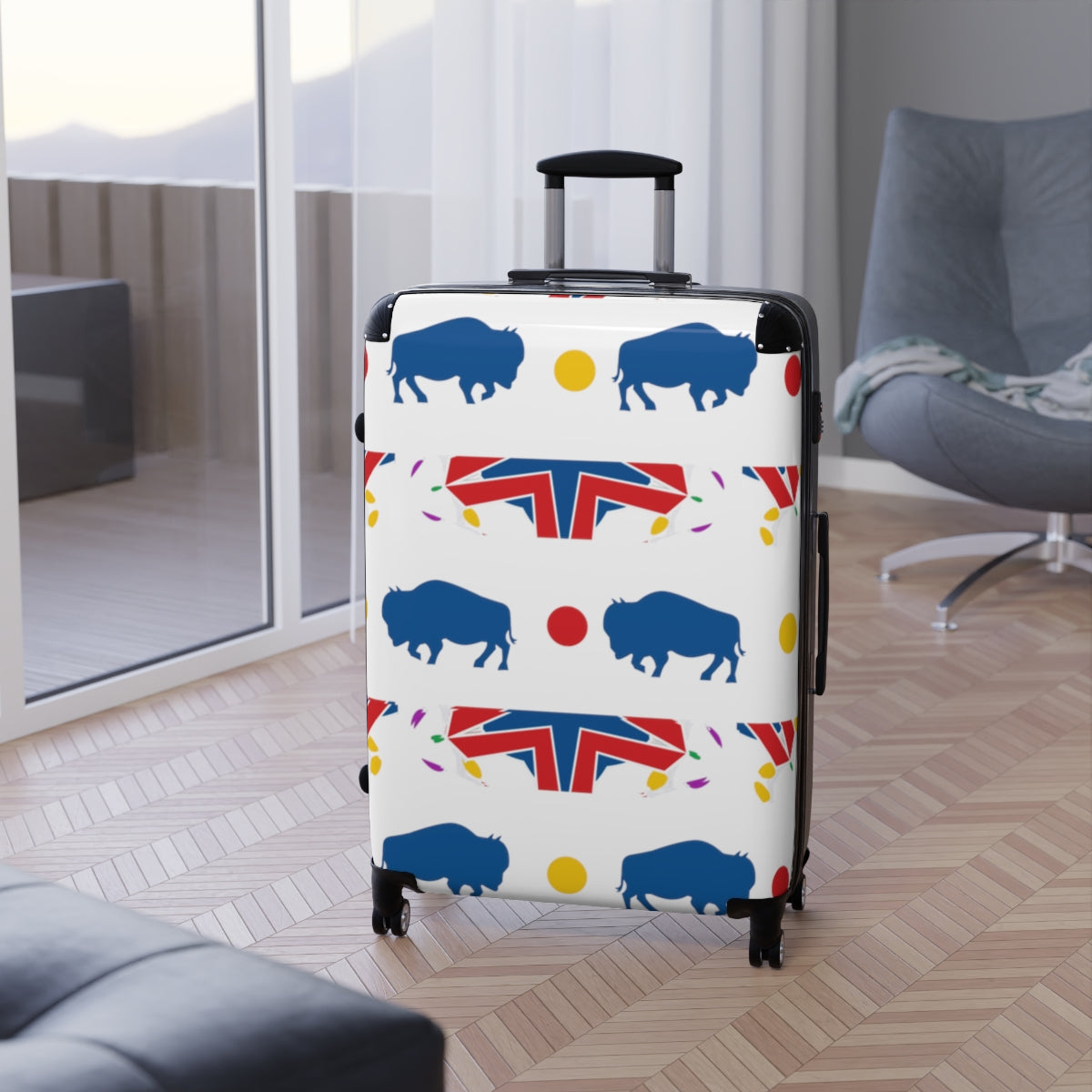 716 Mash Up Design Suitcases