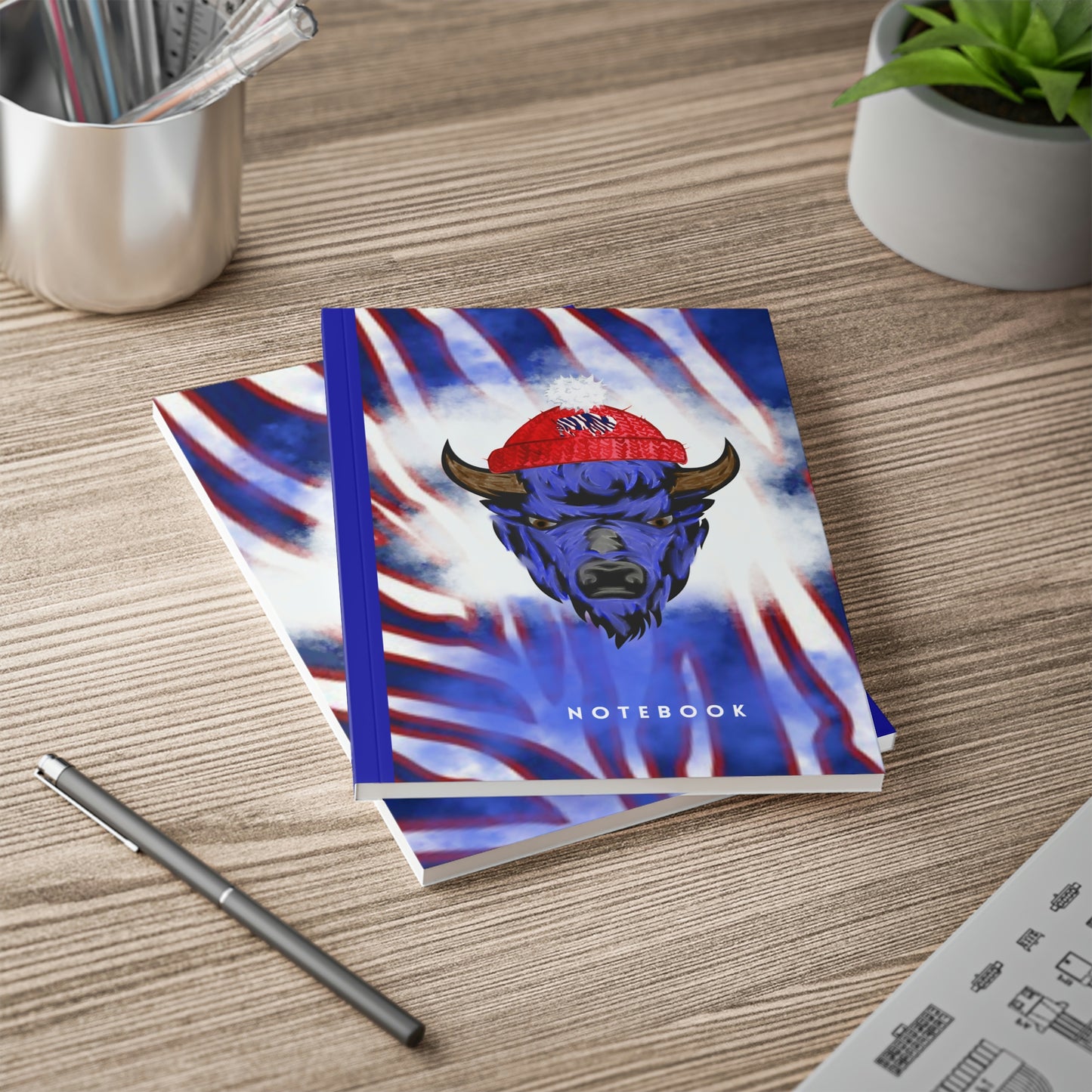 "Home of the Herd" Buffalo Bills Softcover 6" x 9" Notebook