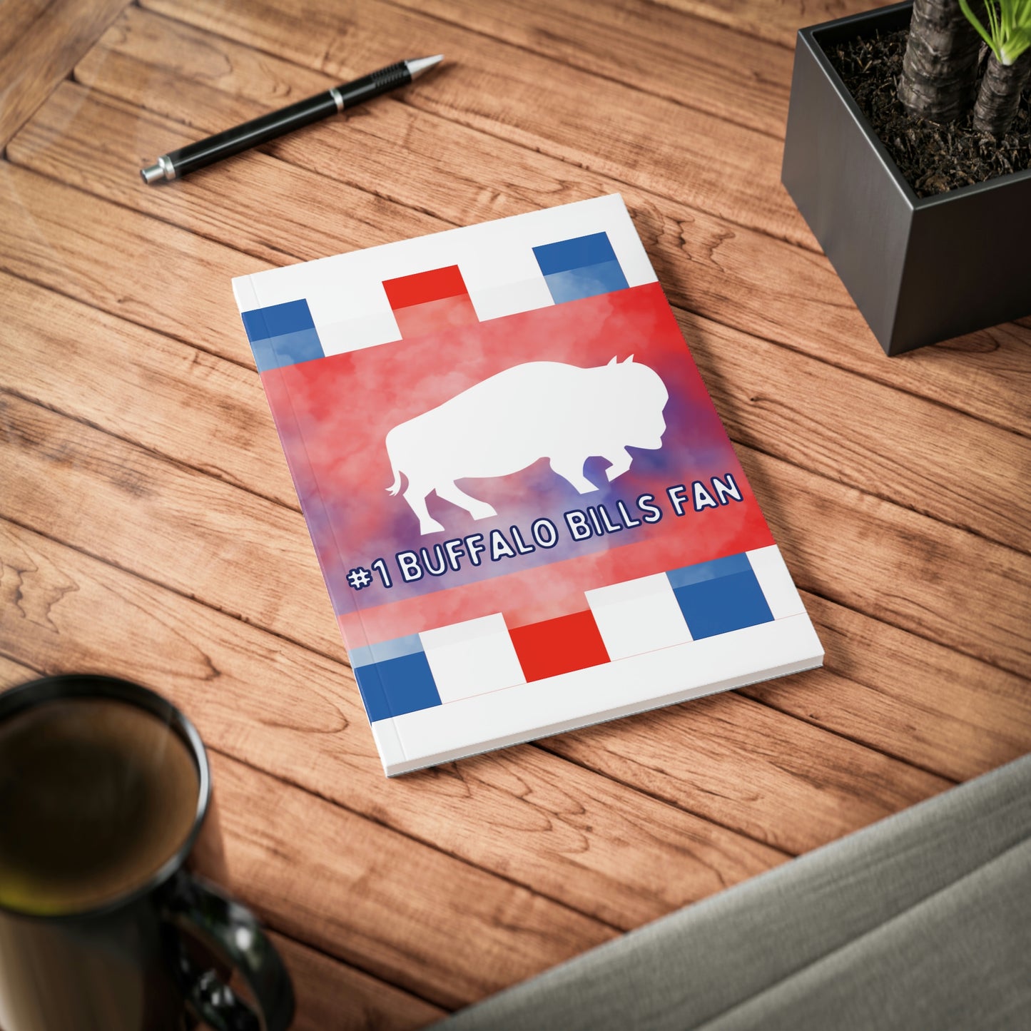 Buffalo Bills Softcover 6" x 9" Notebook