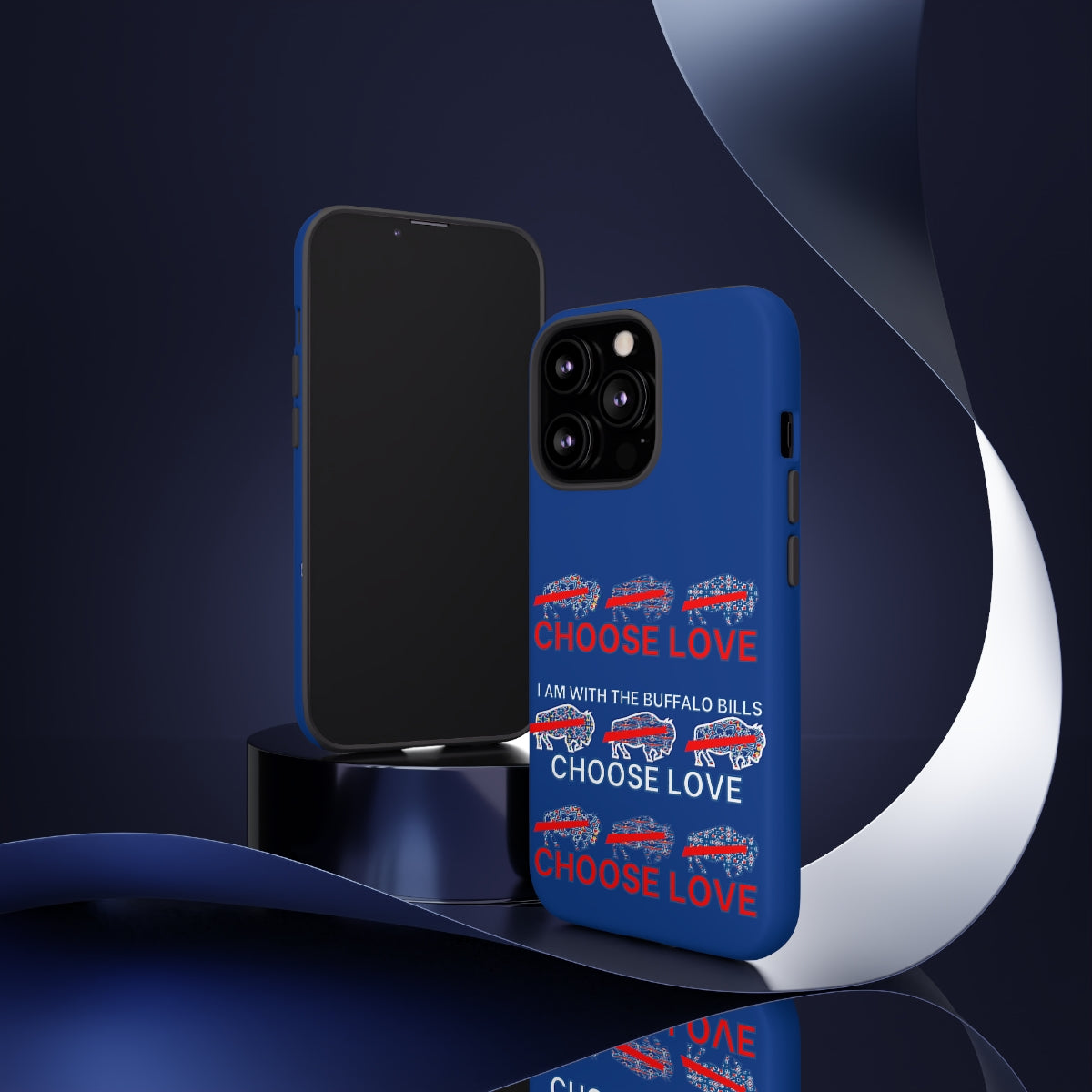 Choose Love Buffalo Bills Tough Phone Cases