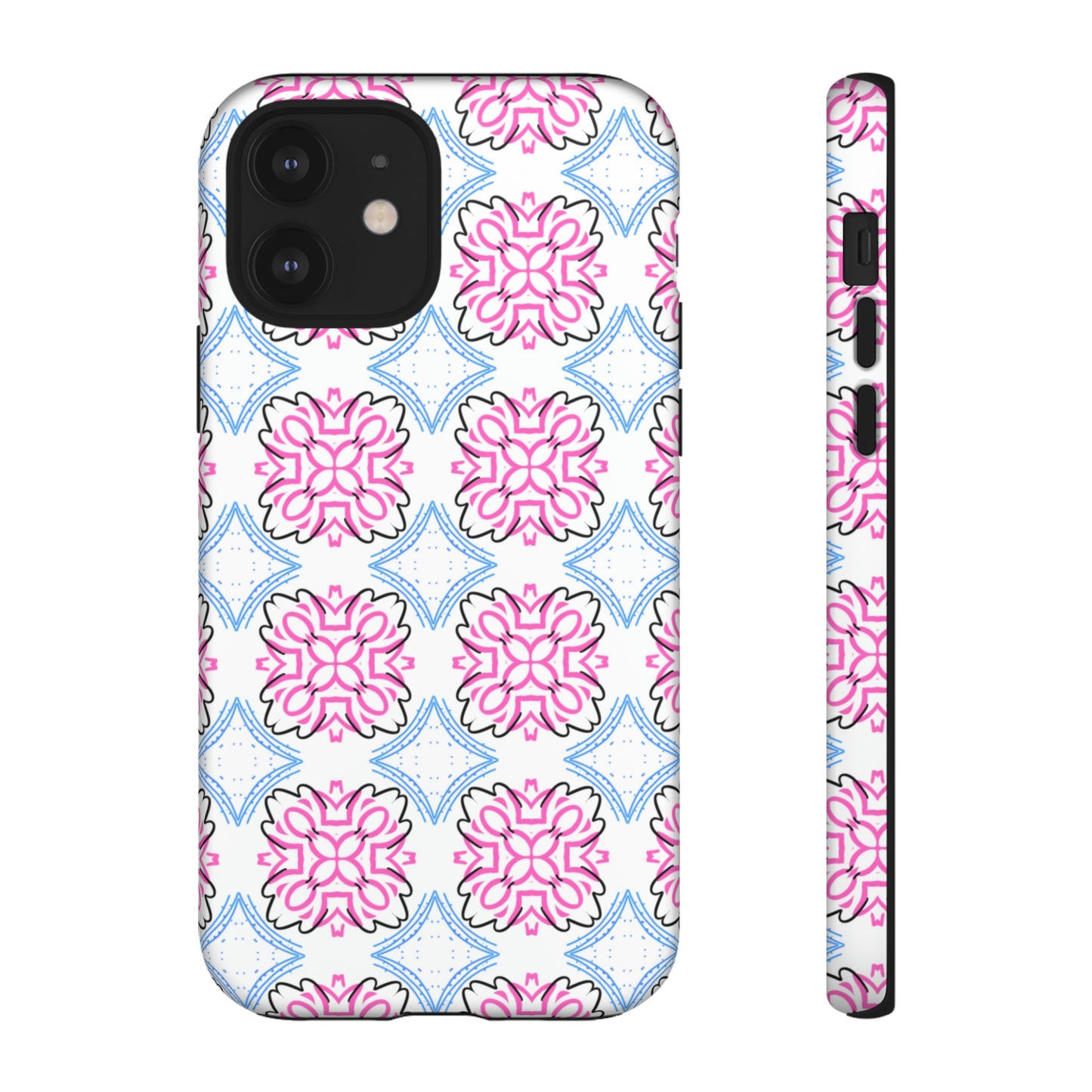 Lotus Living Mash Up Design Tough Phone Case