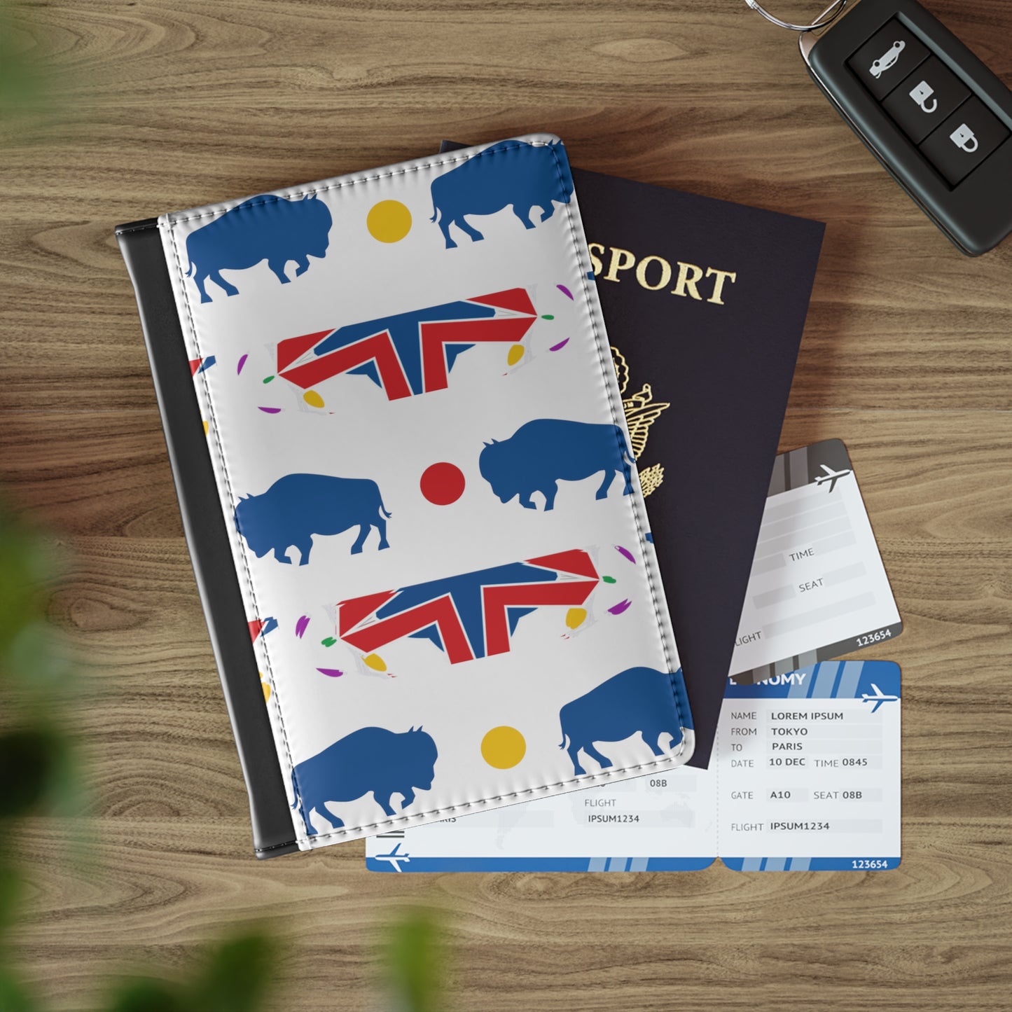 One Buffalo Mash Up Always Passport Cover