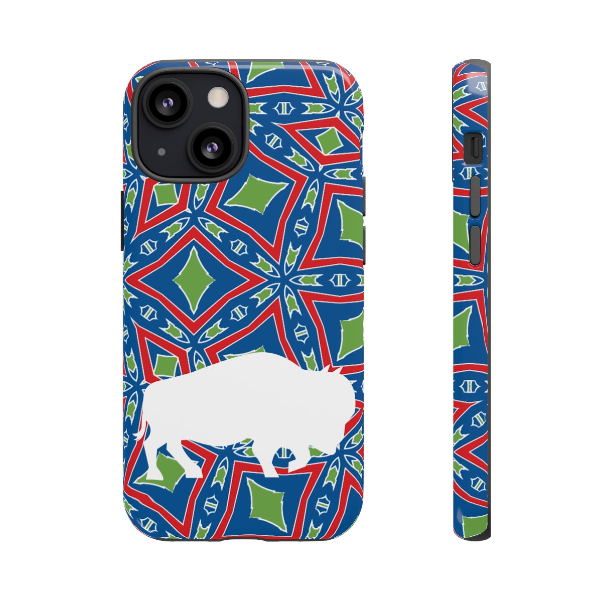 Have You Herd? Buffalo Logo Mash Up Design Tough Phone Cases