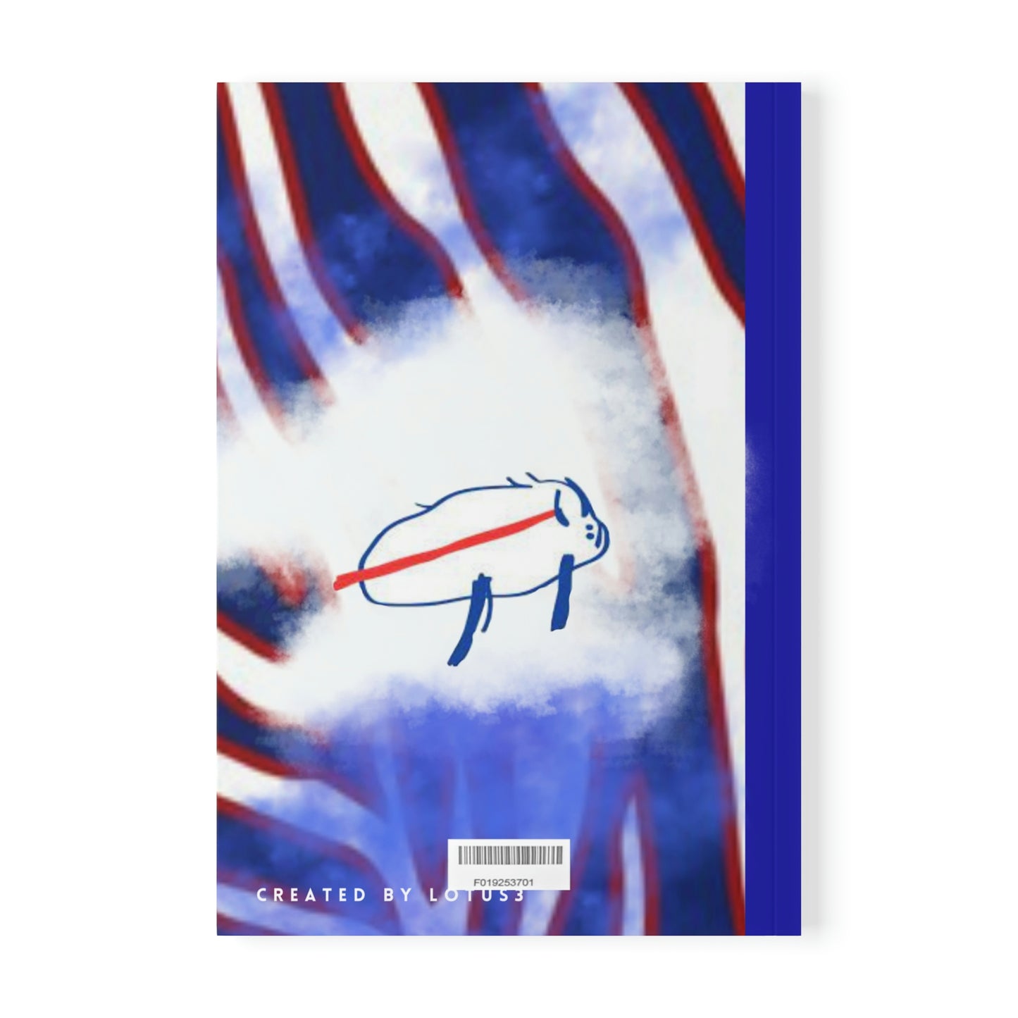 "Don't Quit" Buffalo Bills Softcover Notebook, A5