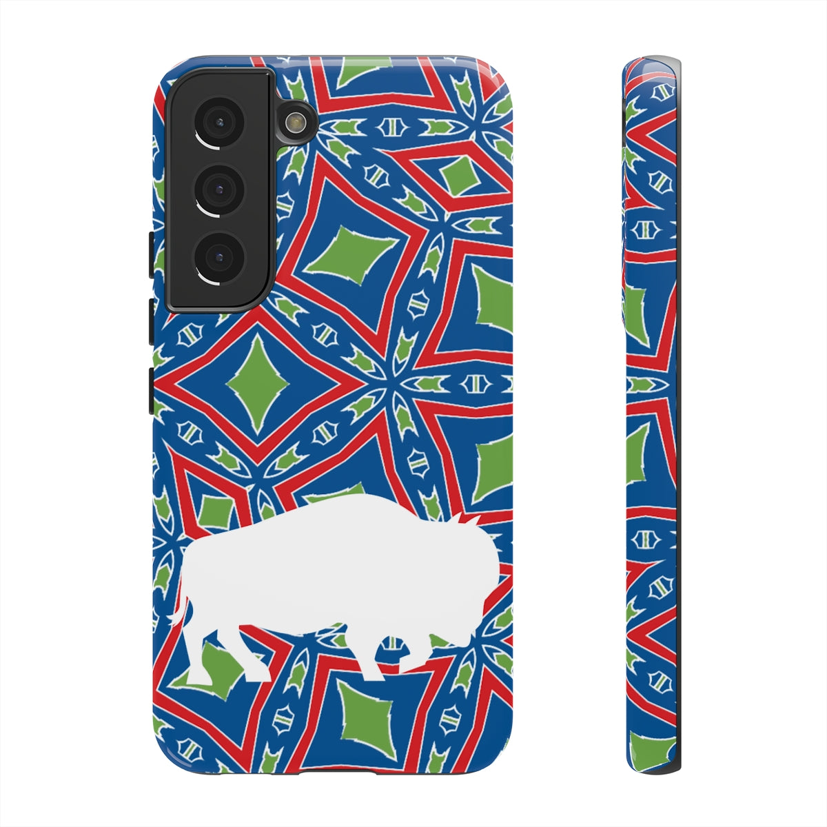 Have You Herd? Buffalo Logo Mash Up Design Tough Phone Cases