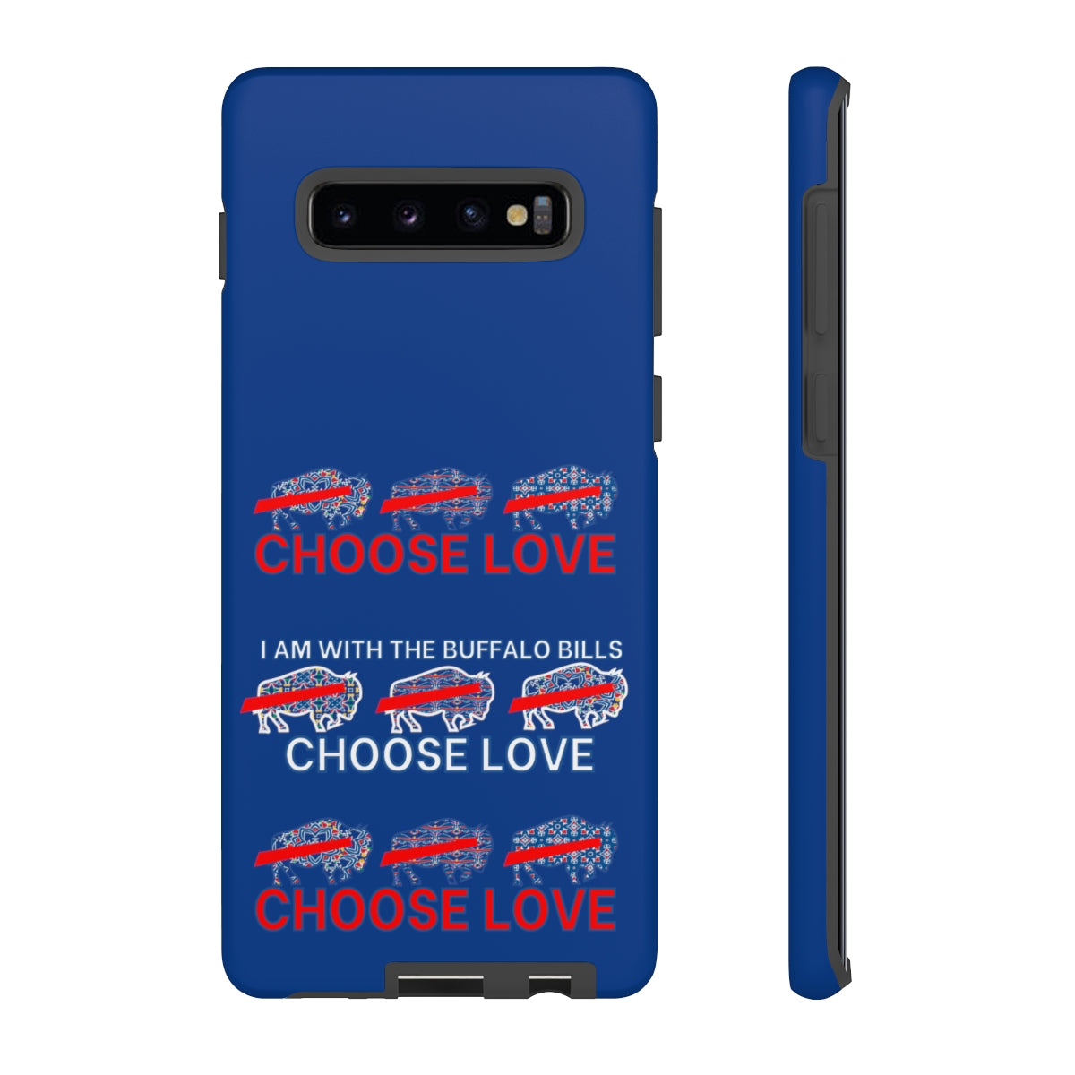 Choose Love Buffalo Bills Tough Phone Cases